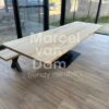 Eiken eettafel 300 x 100 x 4 cm - Afbeelding 2
