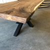 Suar eettafel met matrix onderstel - Afbeelding 2